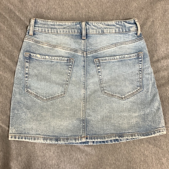 Small garage Jean skirt - Picture 3 of 3